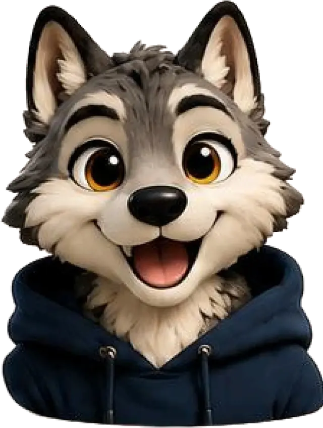 Luna, the theunoia wolf